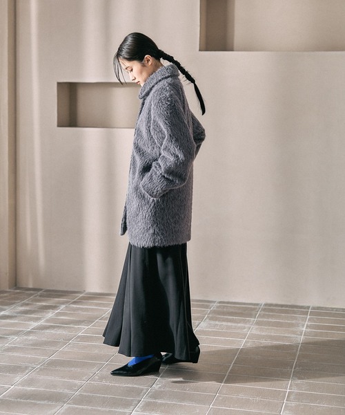 セール】シャギーミドルコート 612813（その他アウター）｜LEPSIM