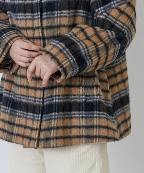 ADIEU TRISTESSE（アデュートリステス）の「シャギーチェックハーフ