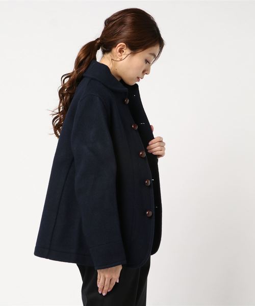 DANTON（ダントン）の「ダントン DANTON / ウールモッサショールカラー