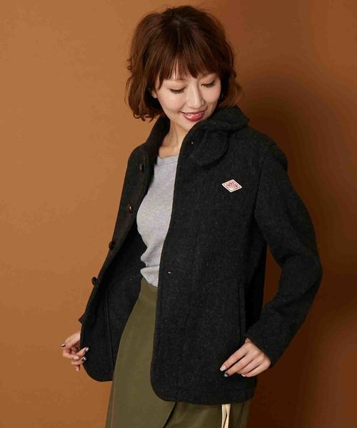 DANTON（ダントン）の「ダントン DANTON / ウールモッサショールカラー