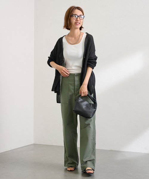 ≪追加≫バックサテンベイカーパンツ（カーゴパンツ）｜FRAMeWORK