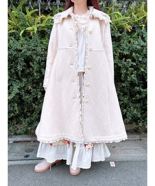 PINK HOUSE（ピンクハウス）の「ケミカルレース使いニードルパンチ