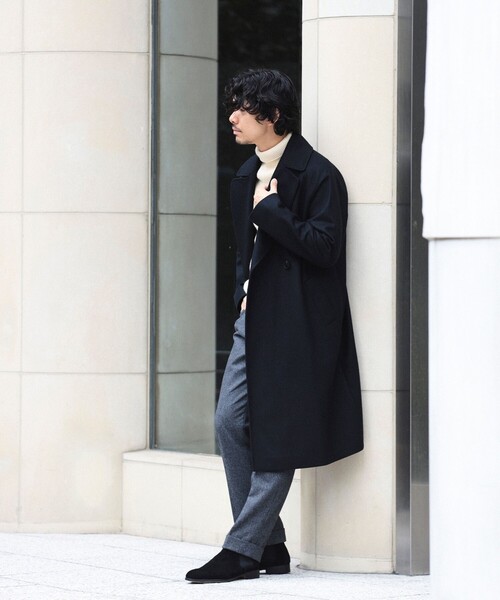 HEVO（イーヴォ）の「hevo / 別注 BRINDISI ソリッド ダブルブレスト