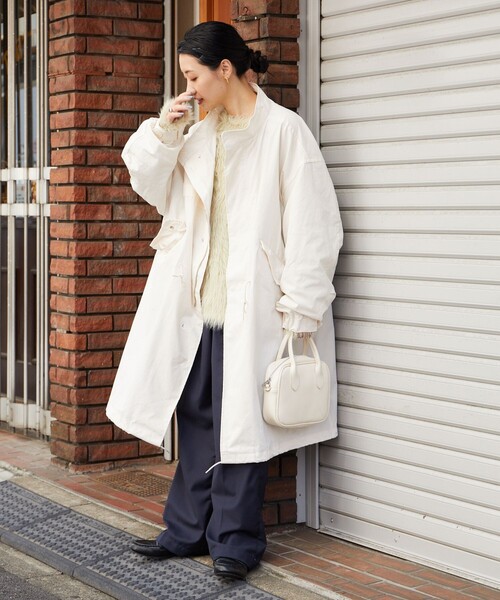 FREAK'S STORE（フリークスストア）｜モッズコート（ホワイト系）一覧