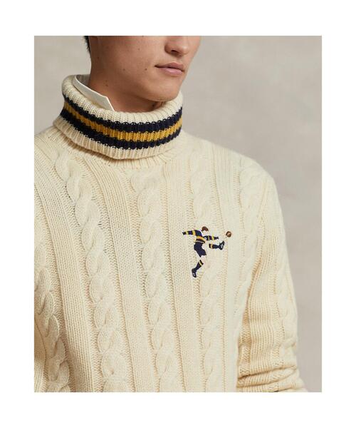 POLO RALPH LAUREN（ポロ ラルフ ローレン）の「ケーブルニット ウール
