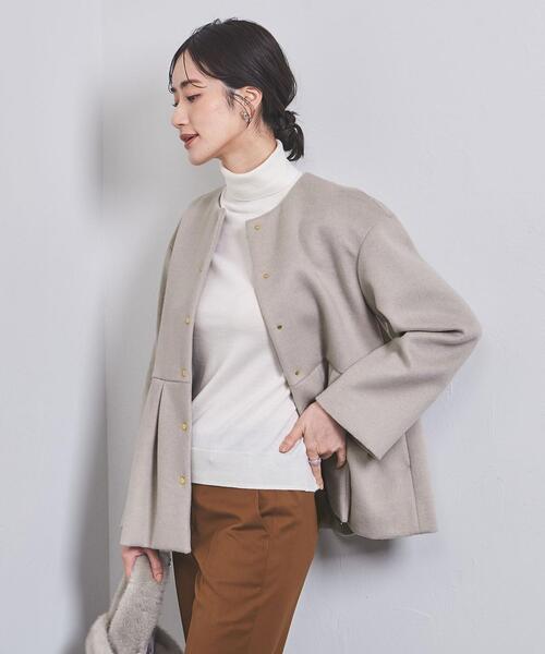 UNITED ARROWS（ユナイテッドアローズ）の「ペプラム ショート コート