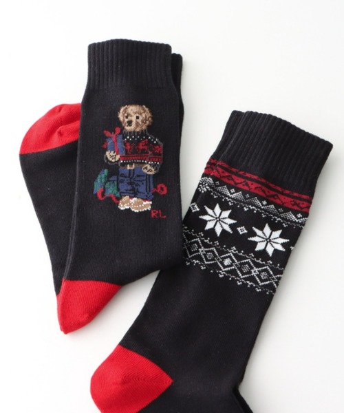 ≪2足セット≫POLO RALPH LAUREN メンズ Xmas ポロベア