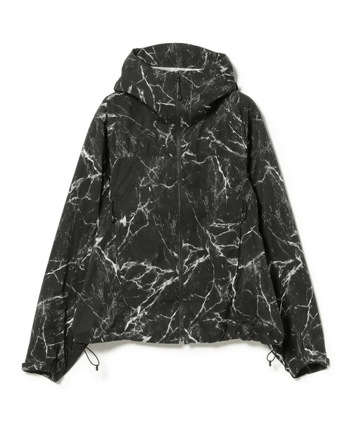 BEAMS（ビームス）の「撥水 総柄プリント ジップアップ フーディ