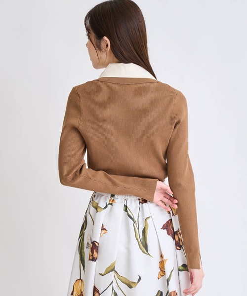 ダブルカラードッキングニット（ニット/セーター）｜NOELA（ノエラ）の