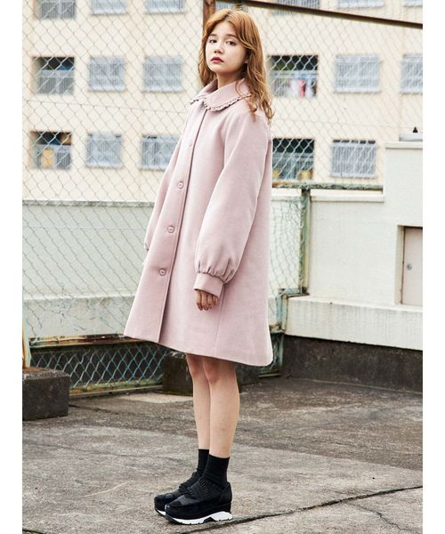 merry jenny（メリージェニー）の「フリルカラーAラインコート（その他