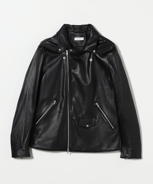 WEB限定 WARDROBE SMART】 シープ ダブル ライダースジャケット