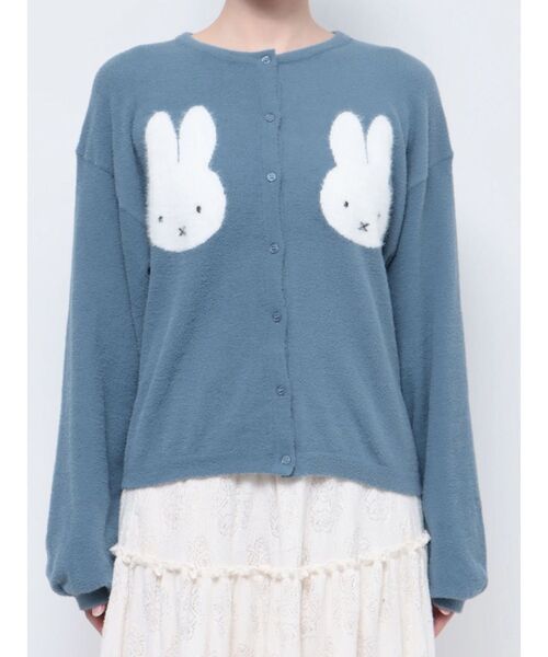 merry jenny（メリージェニー）の「miffyニットカーディガン