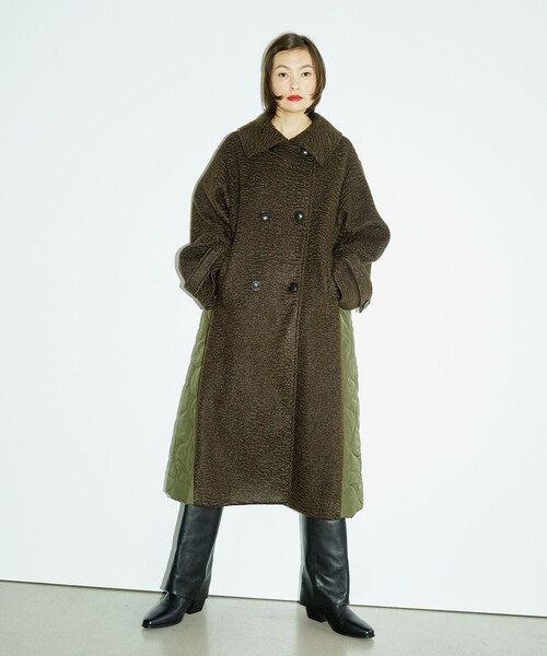 セール】RBS / キルティング キリカエ コート（その他アウター）｜Ray