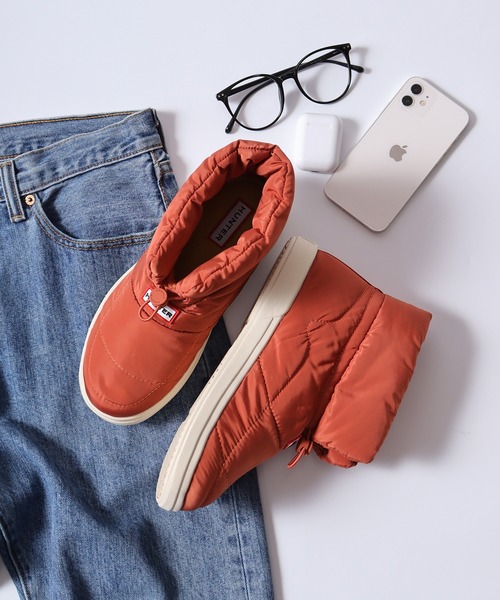 HUNTER レディース イン/アウト パファー ブーティ（ブーツ）｜HUNTER