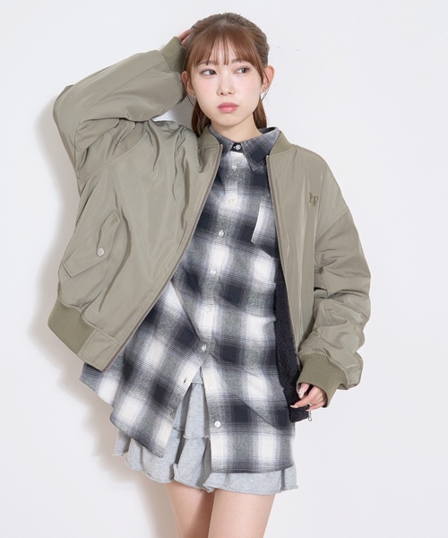 セール】リバーシブルMA1（MA-1）｜LOVETOXIC（ラブトキシック）の