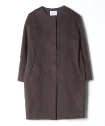 ブランド古着】IENA｜イエナのノーカラーコート古着通販 - ZOZOUSED