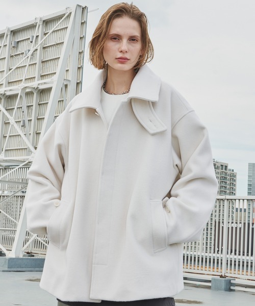 AIVER（アイバー）の「AIVER W70ラムタッチウールショートバルマカーン