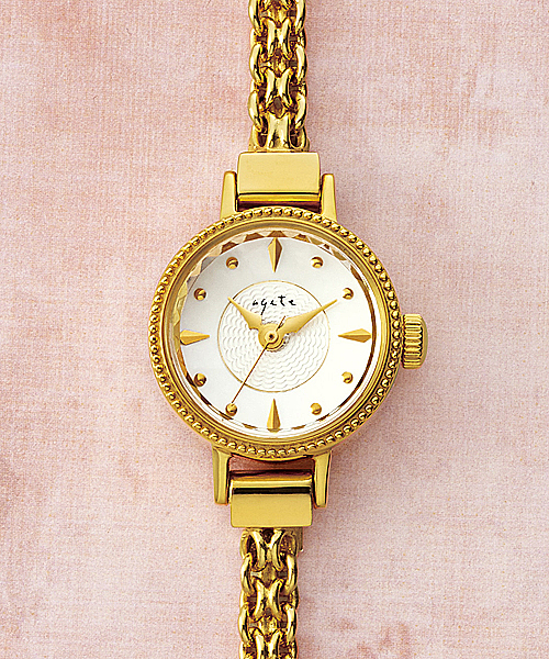 agete FIRST（アガットファースト）の「ラウンドフェイスジュエリー