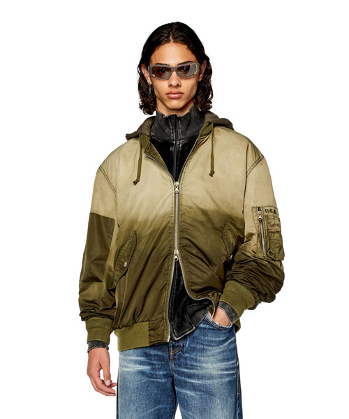 DIESEL（ディーゼル）の「メンズ ジャケット ガーメントダイ（ブルゾン