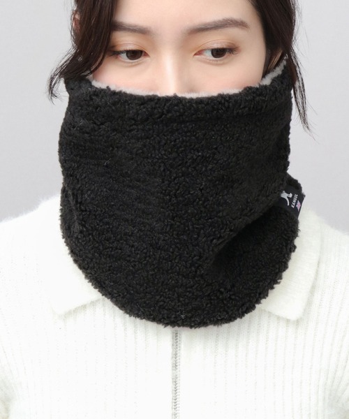 ボア×ファー リバーシブル ネックウォーマー（ネックウォーマー
