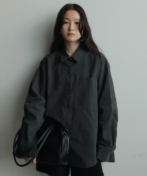 anuke（アンヌーク）の「Highcount Over Shirts（シャツ/ブラウス