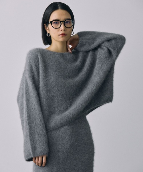 FOXカシミヤニットプルオーバー（ニット/セーター）｜BABYLONE