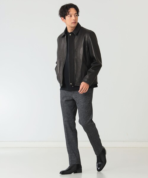 BEAMS HEART（ビームスハート）の「レザー ブルゾン（S～XL