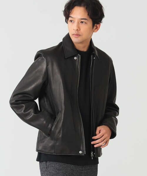 BEAMS HEART（ビームスハート）の「レザー ブルゾン（S～XL