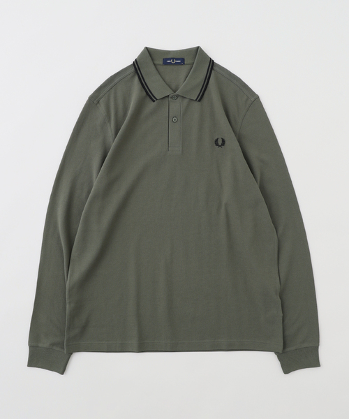 セール】FRED PERRY / フレッドペリー LONG SLEEVE TWIN TIPPED FRED