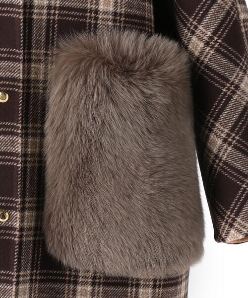 Drawer（ドゥロワー）の「Drawer タータンチェックケヌキファー