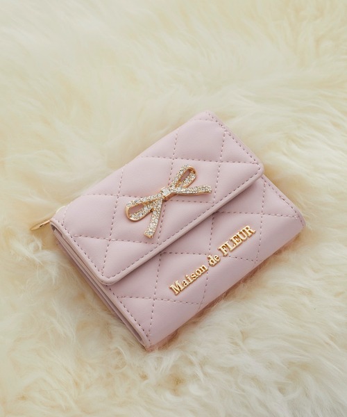 リボンビジューウォレット（財布）｜Maison de FLEUR（メゾンド