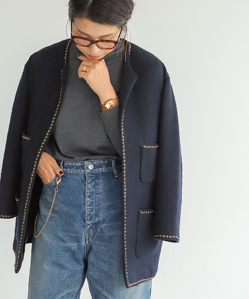 Deuxieme Classe（ドゥーズィエムクラス）の「* chain ツイード