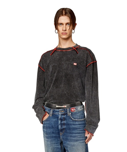 DIESEL（ディーゼル）の「メンズ Tシャツ ロングスリーブ（Tシャツ