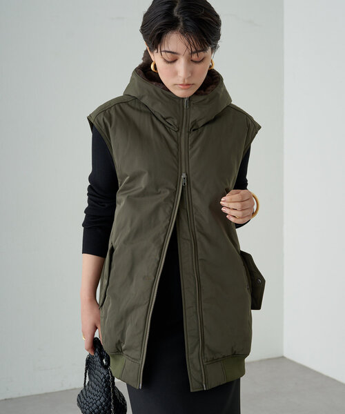 LOUNGEDRESS（ラウンジドレス）の「ミリタリージレブルゾン（ベスト