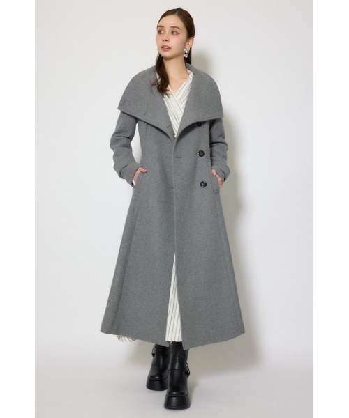 25オーバーネックシンデレララインコート 秋服 冬服（ステンカラー