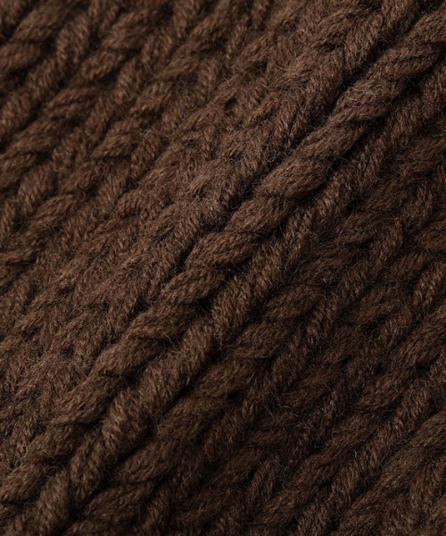 セール】バルキーヤーンハンドニットスヌード（ネックウォーマー