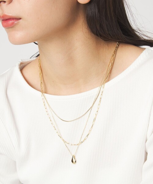 3WAY 3連ネックレス（ネックレス）｜green label relaxing（グリーン