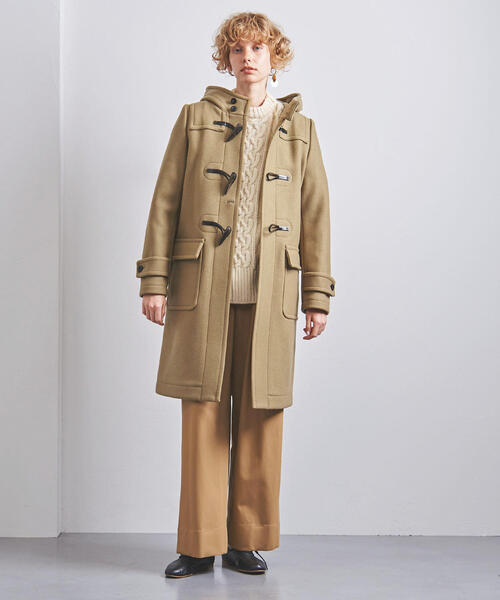 HYKE（ハイク）の「＜HYKE（ハイク）＞ ダッフルコート BEIGE ②
