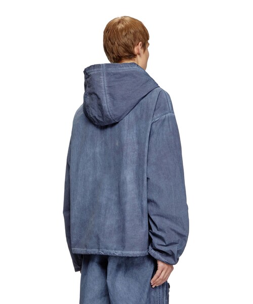 DIESEL（ディーゼル）の「メンズ ナイロン ハーフジップ ジャケット J