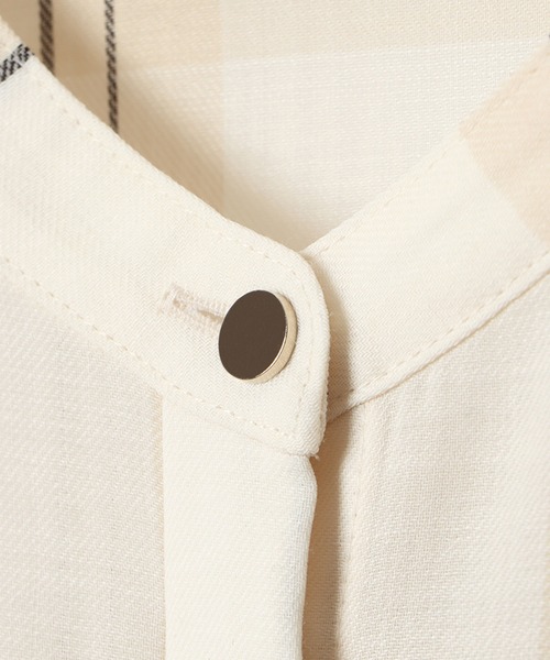 ANAYI（アナイ）の「ウールボイルパフスリーブフレア ワンピース