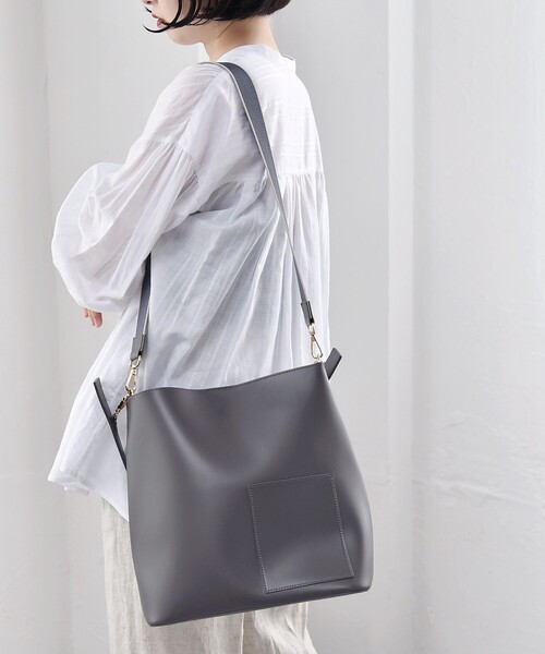 quaranciel: ライン 2way ショルダー バッグ（ショルダーバッグ