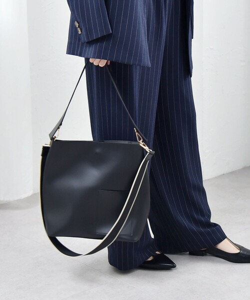 quaranciel: ライン 2way ショルダー バッグ（ショルダーバッグ