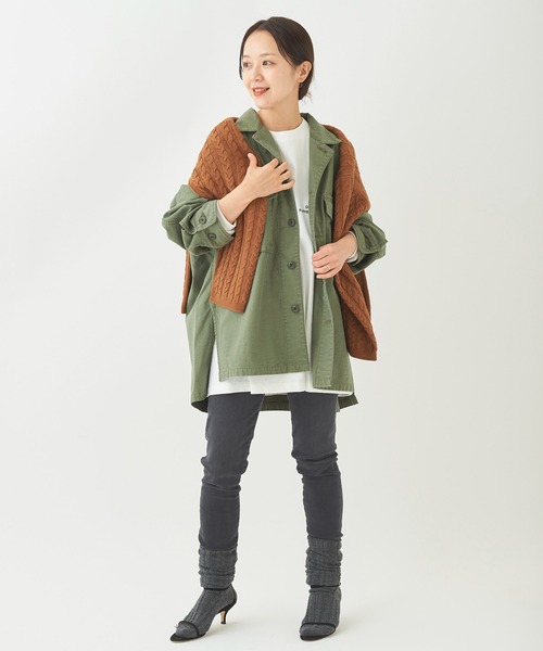 plage（プラージュ）の「Army シャツジャケット◇（シャツ/ブラウス