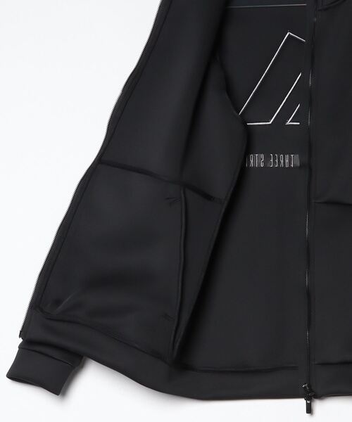 セール】ダンボールニット バックロゴ 付き フルジップジャケット