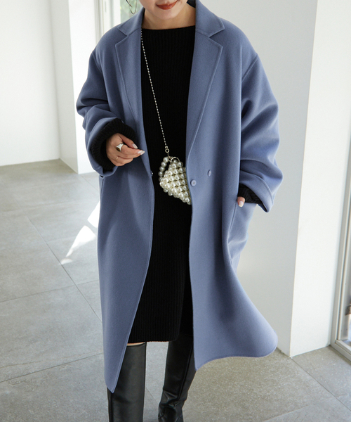 SLOBE IENA（スローブイエナ）の「HAMILTONダブルフェイスウールロング