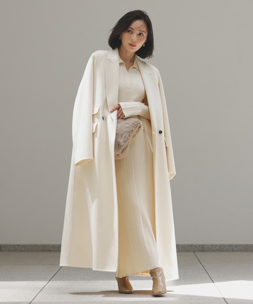 anuans（アニュアンス）の「リバーロングダブルポケットチェスター