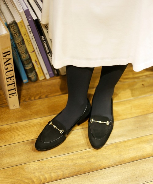 LE TALON ルタロン ローファー 厚底 チェーンバックル - ルタ