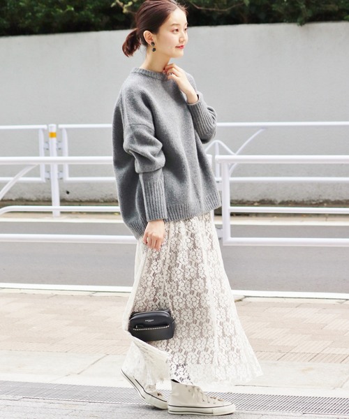 セール】フレアーフラワーレーススカート◇（スカート）｜IENA（イエナ