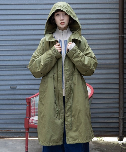 niko and（ニコアンド）の「ライナーセットスタンドコート（モッズ