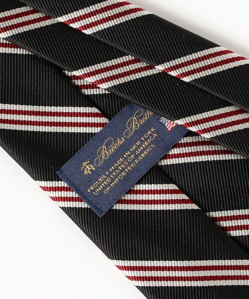 Brooks Brothers / レップストライプ ネクタイ（ネクタイ）｜BROOKS